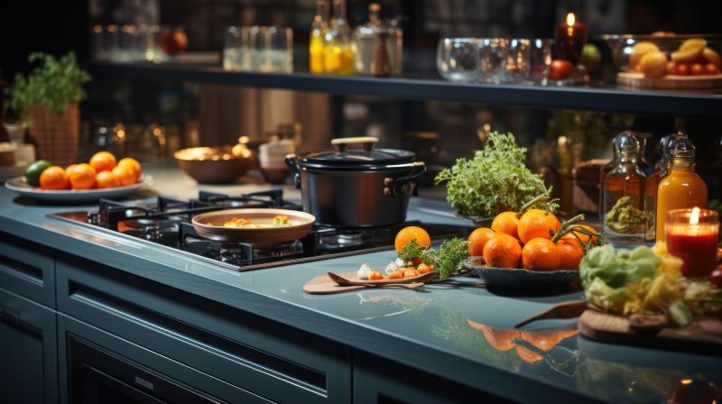 Countertop Painting detail