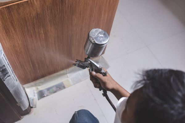 Wood Cabinet Finishing